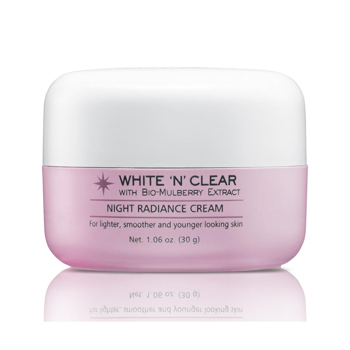 Biokos Bio White 'N Clear Night Radiance Cream New 48/30 - Krim Malam