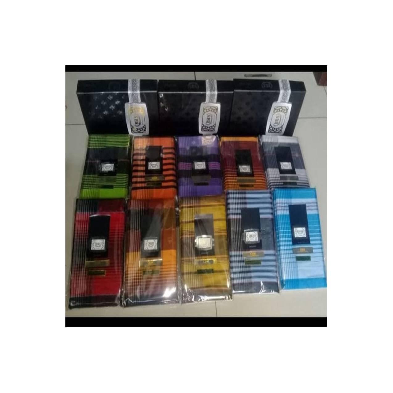 JUAL Sarung Songket Mercerized Gold BHS Premium (ASLI) PROMO