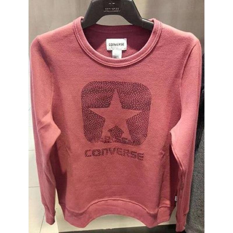 Converse Sweter 10005425-a01 Netral Model Baru Musim Semi Kerah Bulat