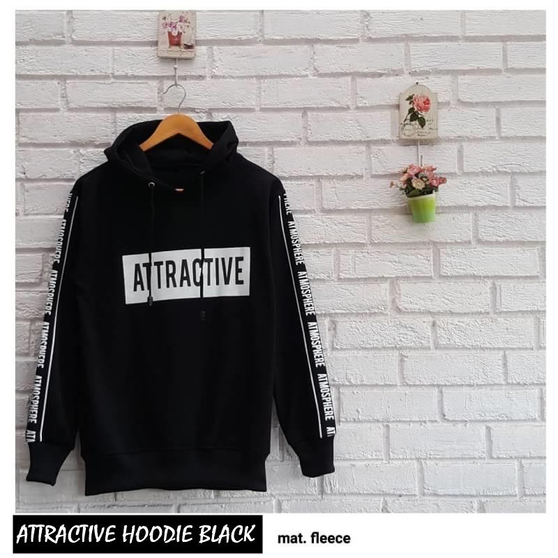 ATTRACTIVE HOODIE ||| loekita ||| grosir jaket sweater baju atasan blouse rajut hijab terbaru kekinian wanita murah