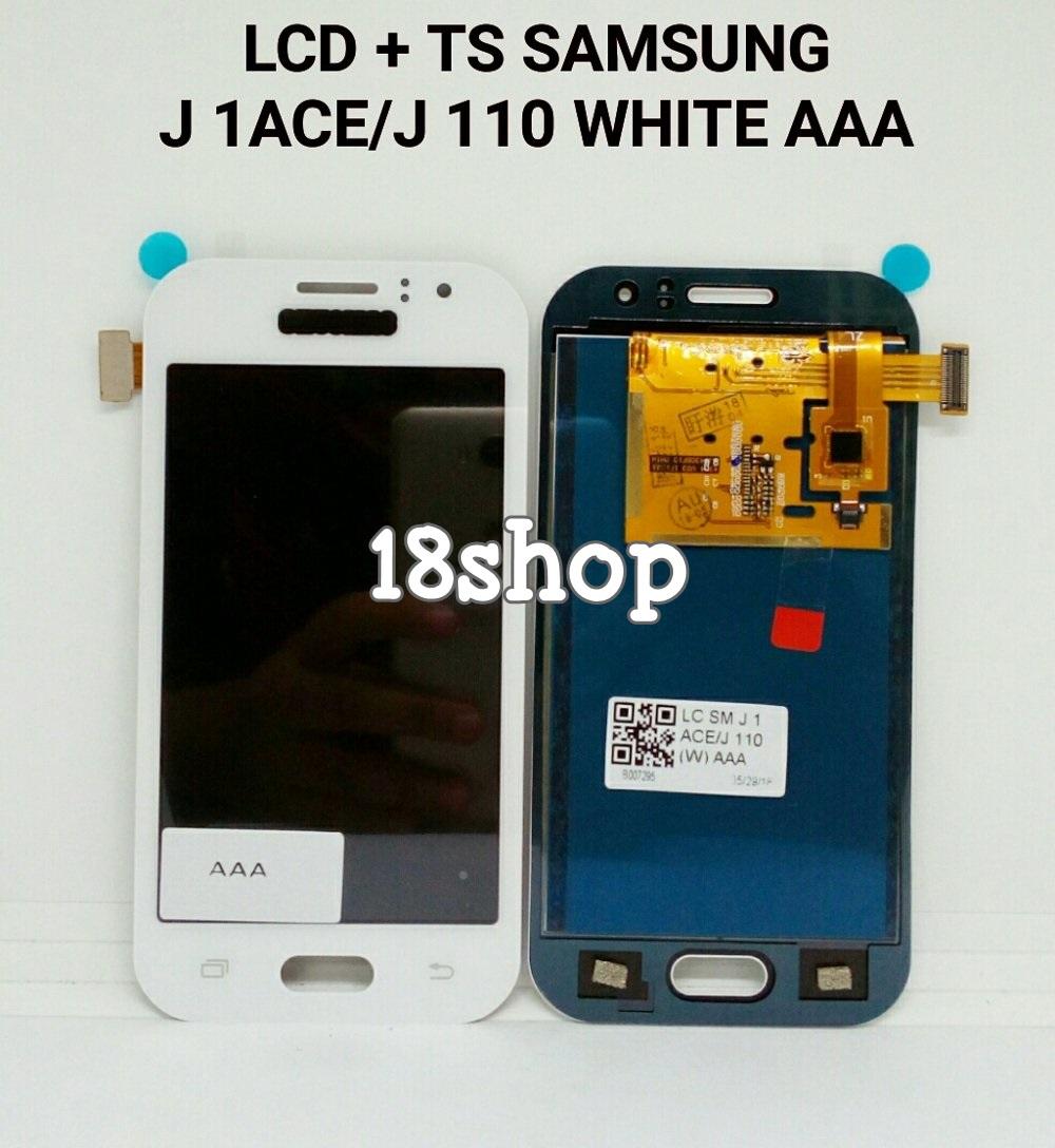 LCD Samsung Galaxy J1 Ace J 1 ACE J110 J 110 J111F J 111F Putih. LCD + Touchsreen J1 Ace. LCD Fullset J1 Ace