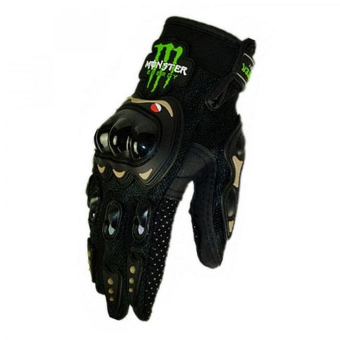 Sarung Tangan Pengaman Monster Energy Off Road Motor Mobil Anti Slip