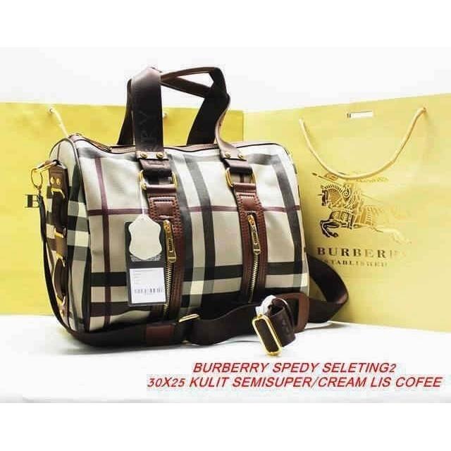 Speddy Burberry Tas wanita import