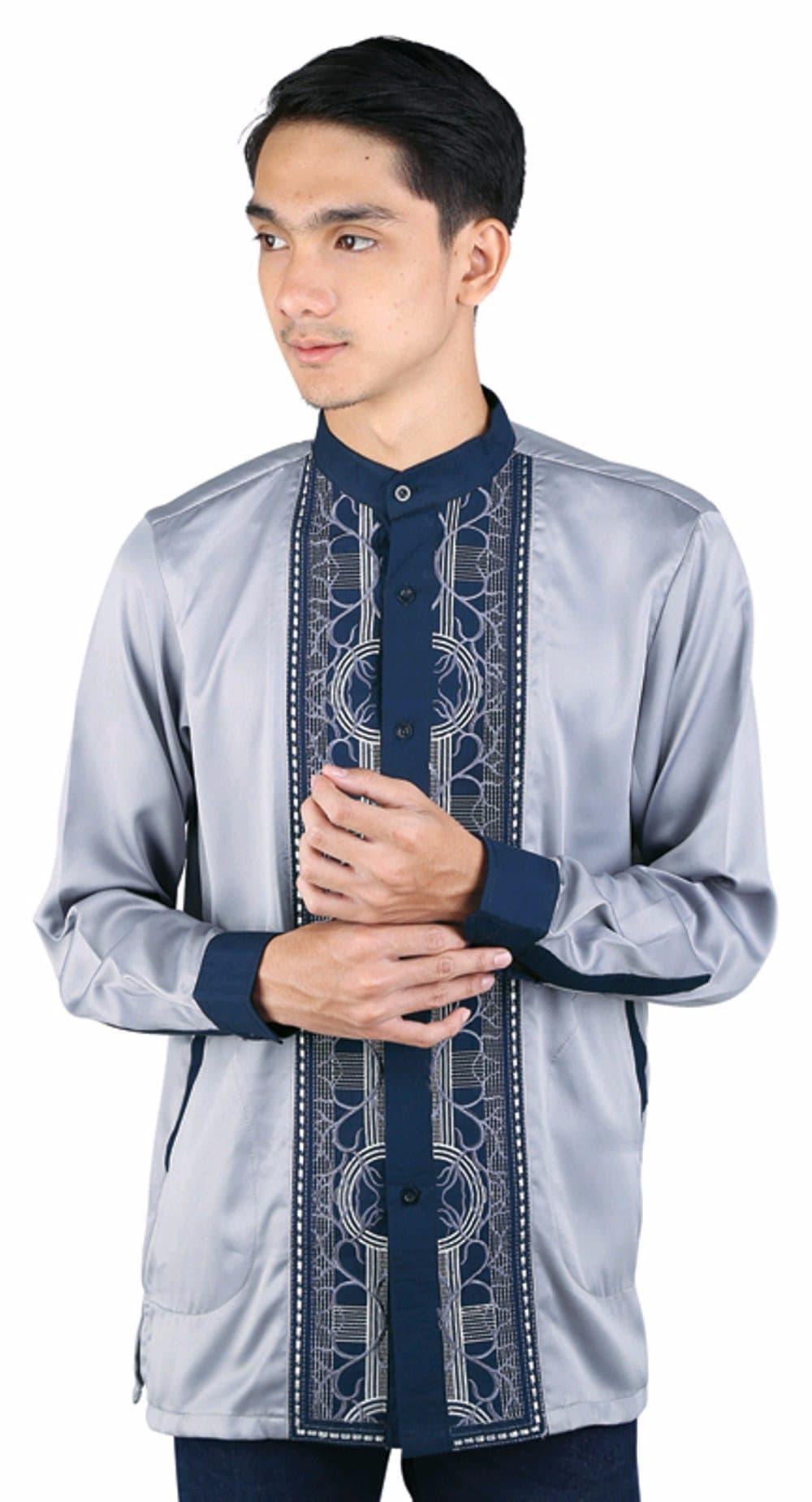 TERLARIS Baju Kekinian koko pria lengan panjang pakaian muslim muslim