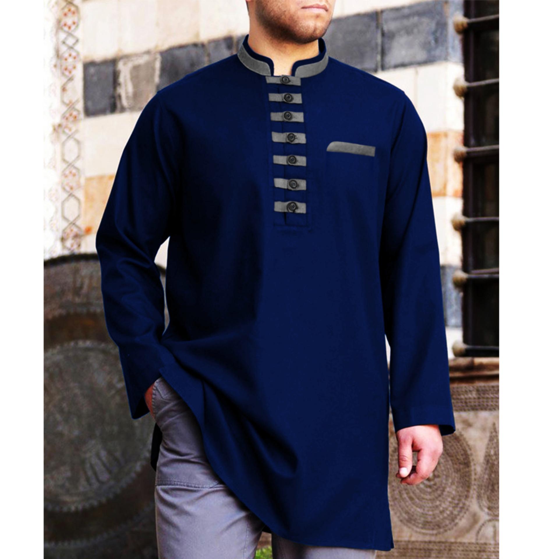 Baju Koko Akhtar Kemeja Muslim Pria Terbaru Brand Factory Outlet Fashion Keren PROMO