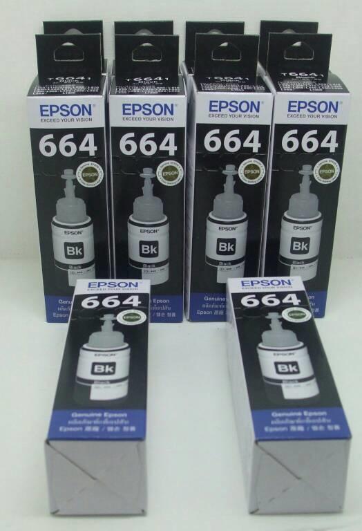 Tinta Original Epson T664 Black L100 L110 L120 L200 L210 L220 L300