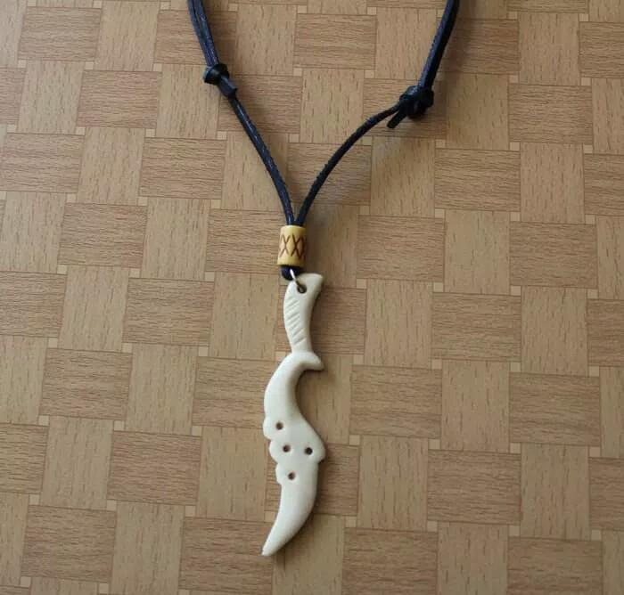 Homegarden Kalung Tali Kulit Hitam Daftar Harga Terkini dan Source · Kalung Tali Kulit Bandul Kujang Tulang KTK 906