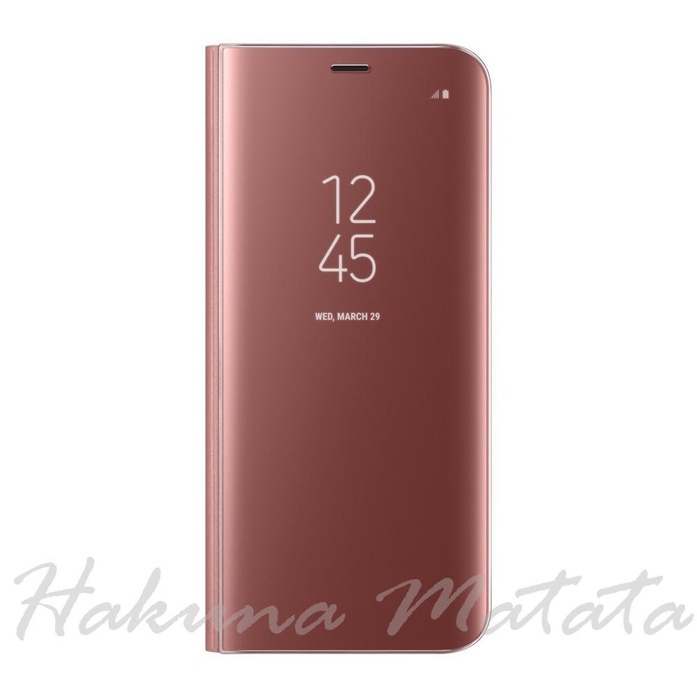 Clear View Standing Smart Case Samsung Galaxy Note 9 Mirror Casing