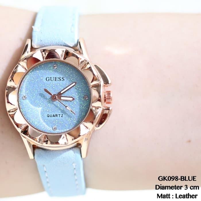 DISKON FLASH SALE JAM TANGAN MURAH WANITA PRIA LEATHER GUESS GC LV MK HOT