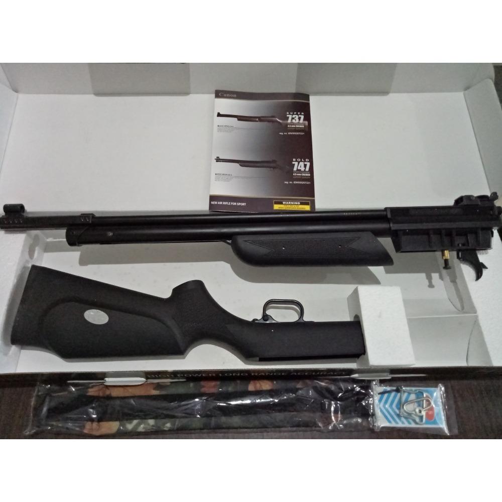 canon 747 BOLD-pompa tangan popor fiber call 4.5mm