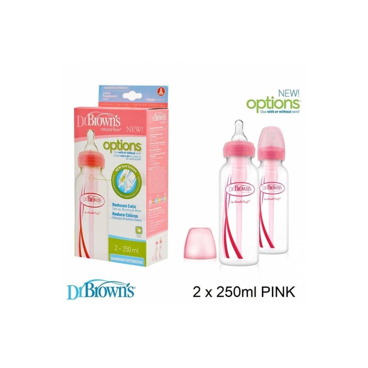 (Baby Club Itc Bsd) Dr.Brown Option Narrow Bottle Std 250ML
