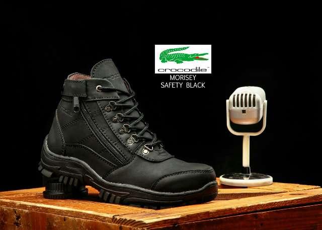 Sepatu Boots Pria Crocodile Morisey Safety tracking Hiking Gunung (Sepatu Olahraga, Sepatu Kerja Proyek ,Sepatu Jalan, Sepatu Santai, Sepatu Sekolah, Sepatu Joging, Lapangan, Sepatu Kulit, Sneaker, Slip On, Slop, Adidas, Nike, Pria, Wanita, Anak)