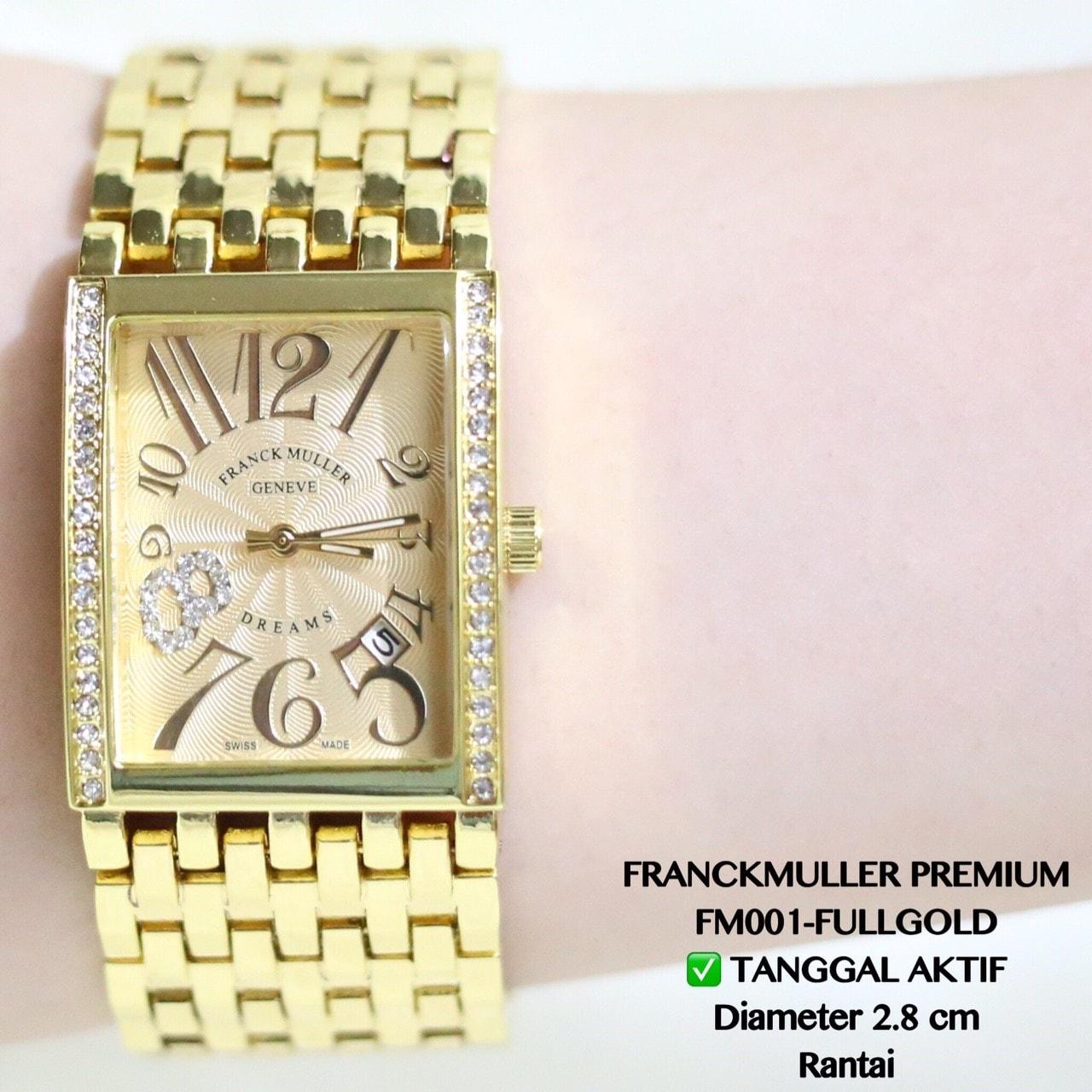 Jam Tangan Model FRANCK MULLER Mewah Cantik F0723