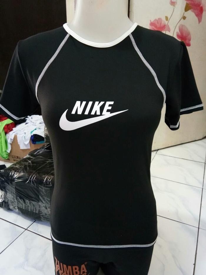 Kaos Adidas & Nike Wanita Lengan Pendek