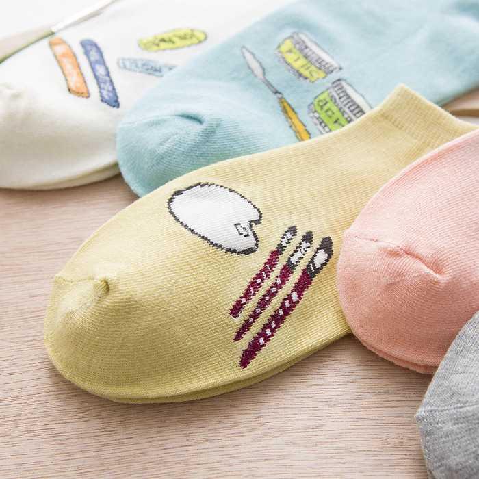 BEST SELLER kaos kaki socks jepang muji uniqlo import pita ribbon school girl new TERMURAH