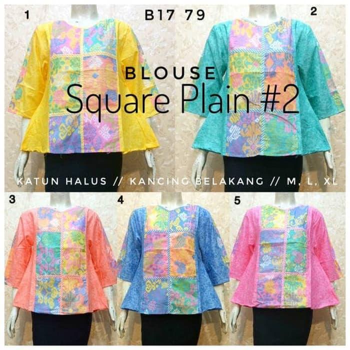 blouse pastel/atasan murah/baju batik/batik murah/batik pastel