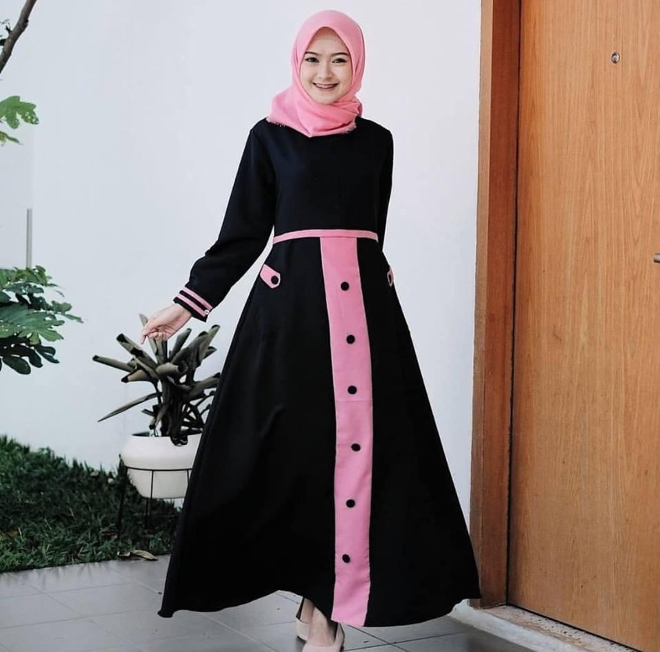 gamis muslimah TIA DRESS baju panjang muslim