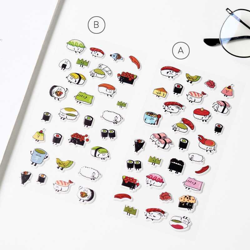 BEST SELLER Sushi Variety Diary Deco Stickers / Sticker Hiasan Buku HARGA TERMURAH