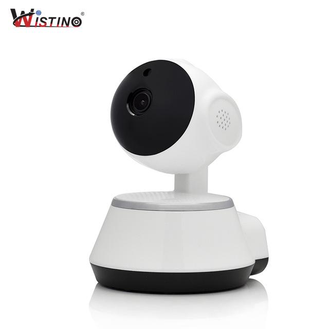 Wistino CCTV Wifi Kamera Ip Smart Kamera Keamanan Rumah 720 P Mini Nirkabel Pemantau Bayi Video P2P Indoor TF Kartu Modus Malam