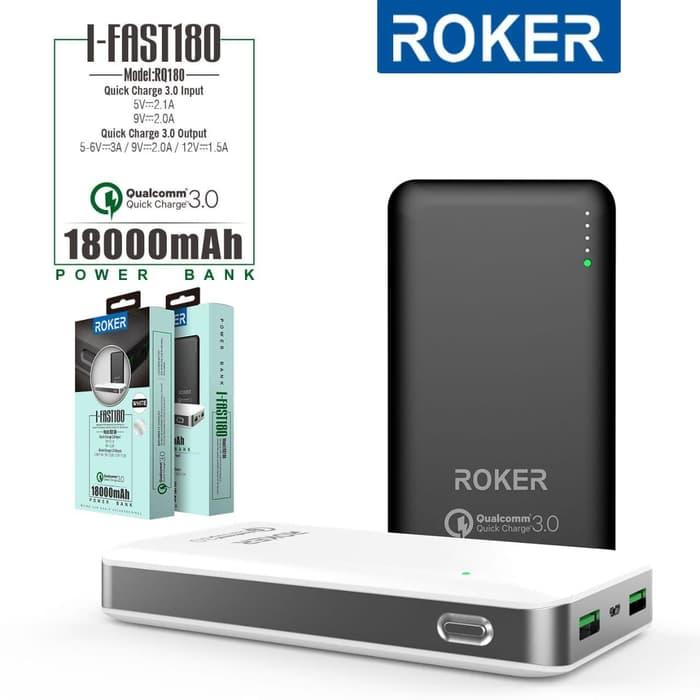 Roker Powerbank i-FAST180 QC 3.0 18000mAh