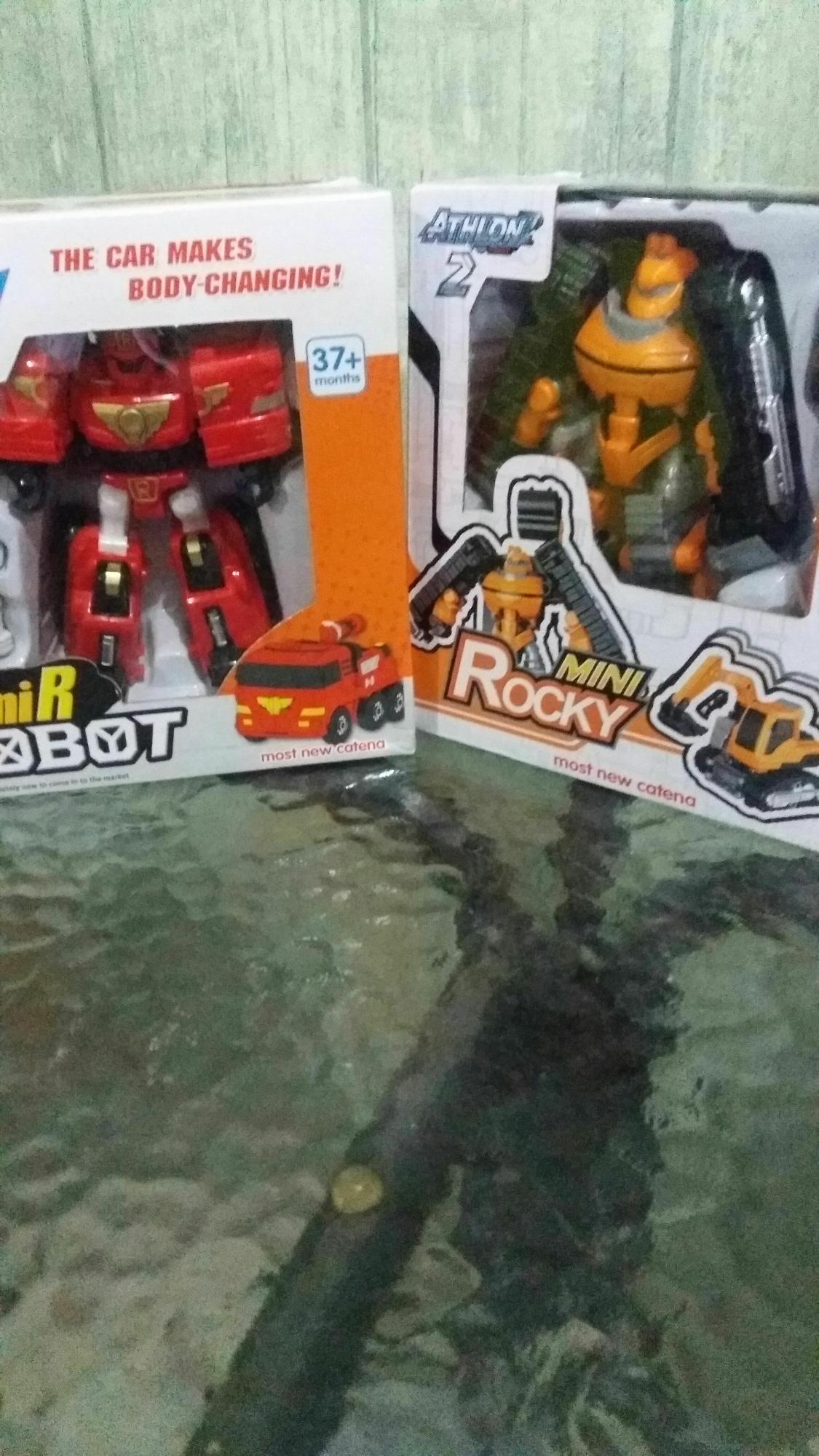 PROMO 1 SET TOBOT R dan TOBOT Rocky