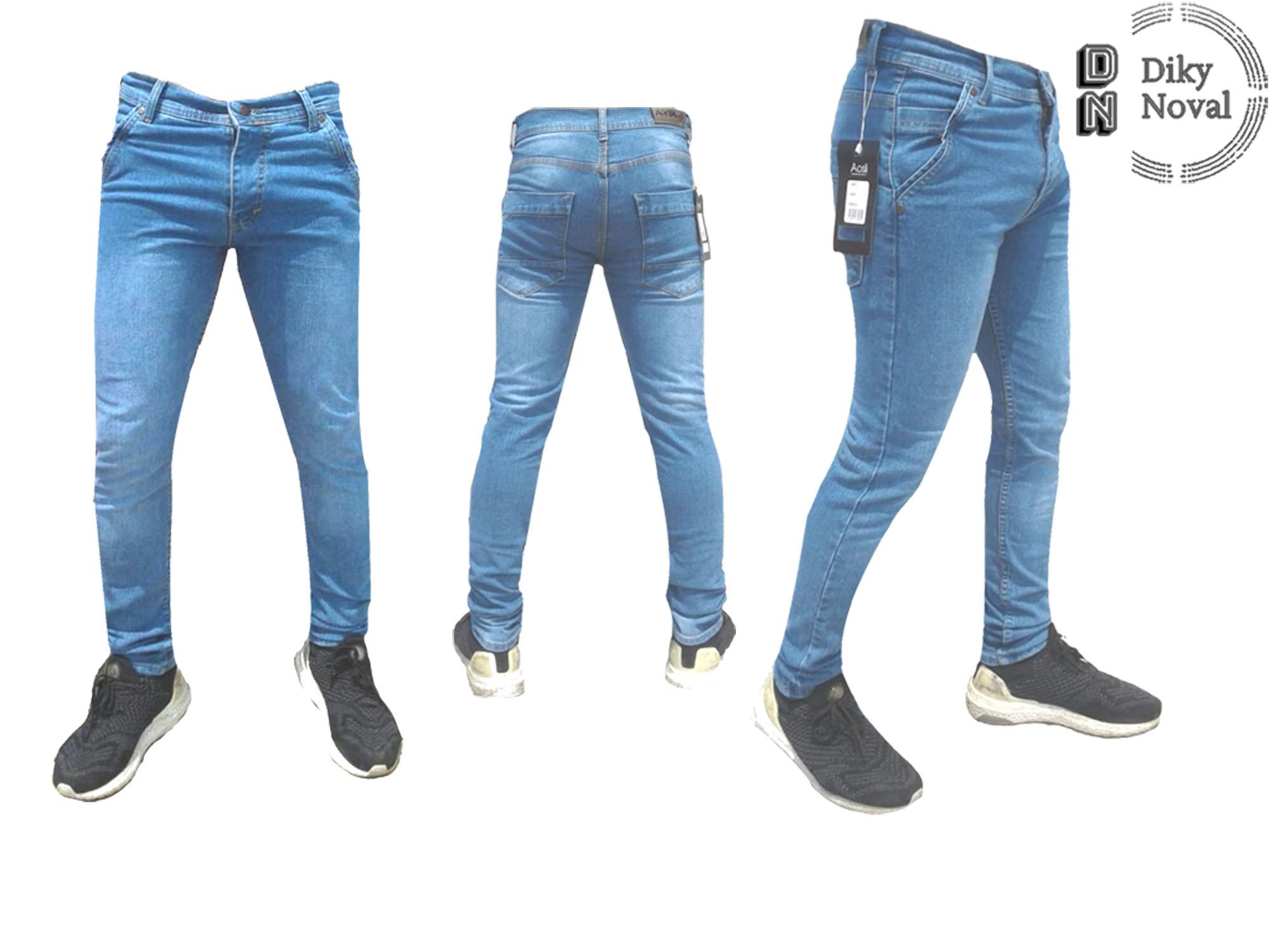 Diky noval/ celana pria/ Celana Jeans Panjang Polos  /Celana lepis/Celana Jeans Skinny Pria/Celana Panjang/ Celana Casual/celana denim/ jeans polos/ elana Jeans Blu Black Wash Skinny Panjang/ celan murah remaja/ size 27-38