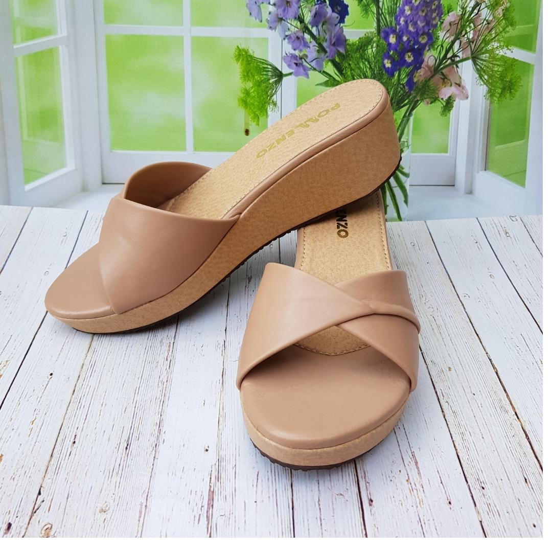 Pollenzo BRAVE Sandal Wedges 5cm