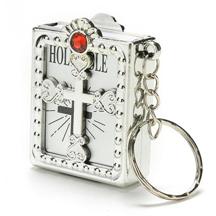 Gantungan Kunci Alkitab 001 / Keychain Bible / Alkitab Miniatur - Fashion Wanita Keren - Fashion