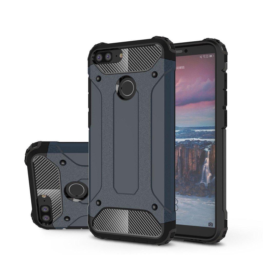 Huawei Honor 10 Lite Case, ruilean Hibrida TPU PC Heavy Duty Armor Shock Menyerap Pelindung Case Cover untuk Huawei Kehormatan 10 Lite (Seperti Yang Ditunjukkan)