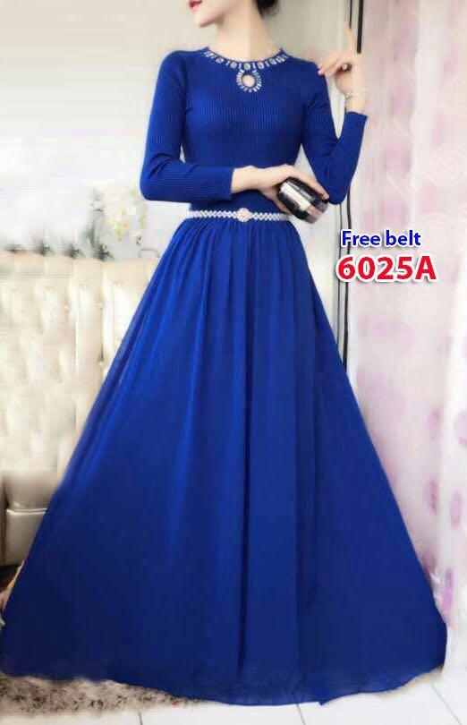 6025a# maxi rajut muslim impor / maxi jumbo / baju jumbo / maxi fashion import