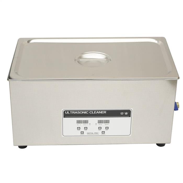 ASLI IMPOR T - 80GE Digital 22L Ultrasonic Cleaner Stainless Steel