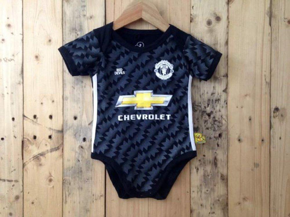 Baby jumper Manchester United Away 2017 - Kaos bola anak bayi di lapak Kaos Bola Anak Bayi nadadhiaolshop