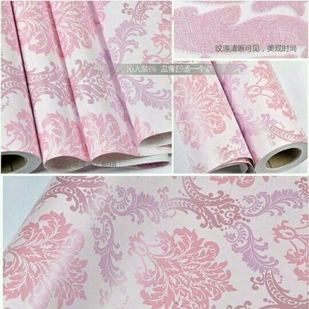 Elegant Wallpaper Sticker (Size 45cm X 10M) - Stiker Walpaper Dinding
