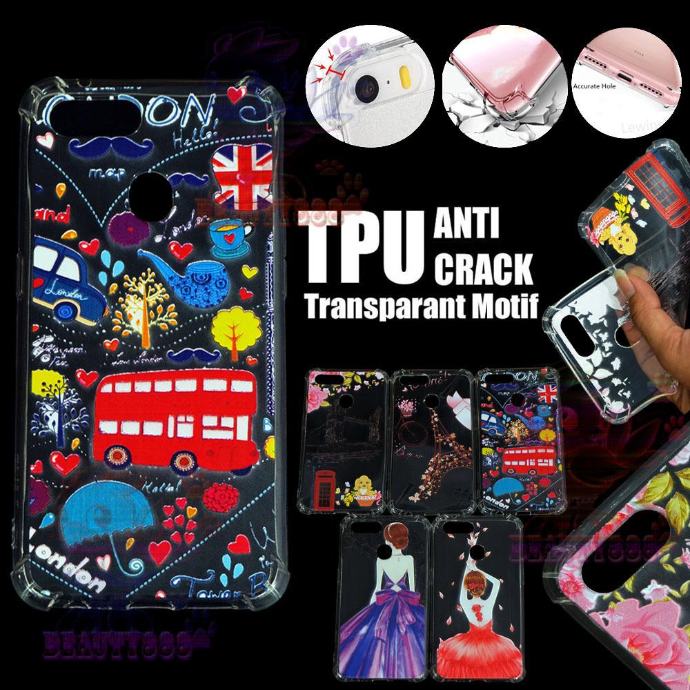 Beauty Case Anti Crack For Oppo F9 Case 3D Luxury Animasi Bus London Inggris Softcase Anti Jamur Air Case 0.3mm / Silicone Untuk Oppo F9 / Silikon Anti Shock / Case Hp / Jelly Case For Oppo F9 / Anti Crack Gambar - 2
