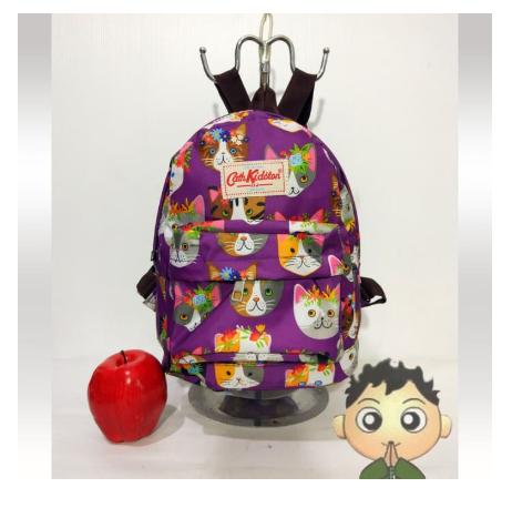 Tas Ransel Smini Purple CATZ L1