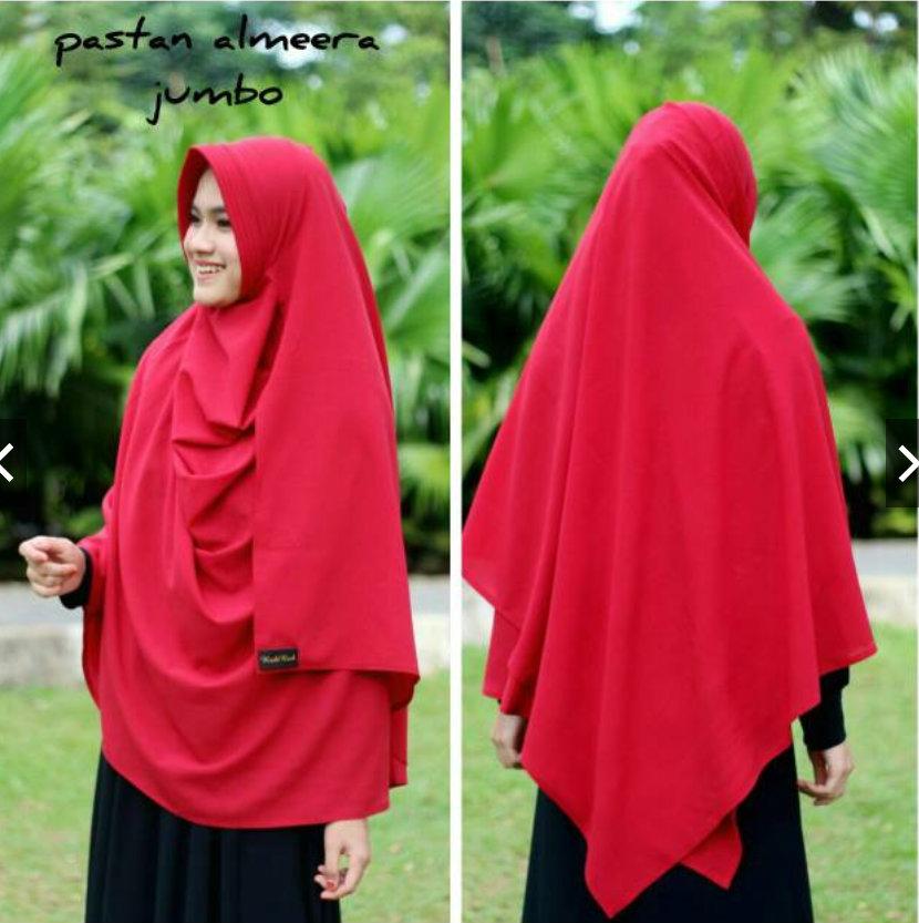 Pashmina Instan Pastan Pet Antem ALMEERA Jumbo