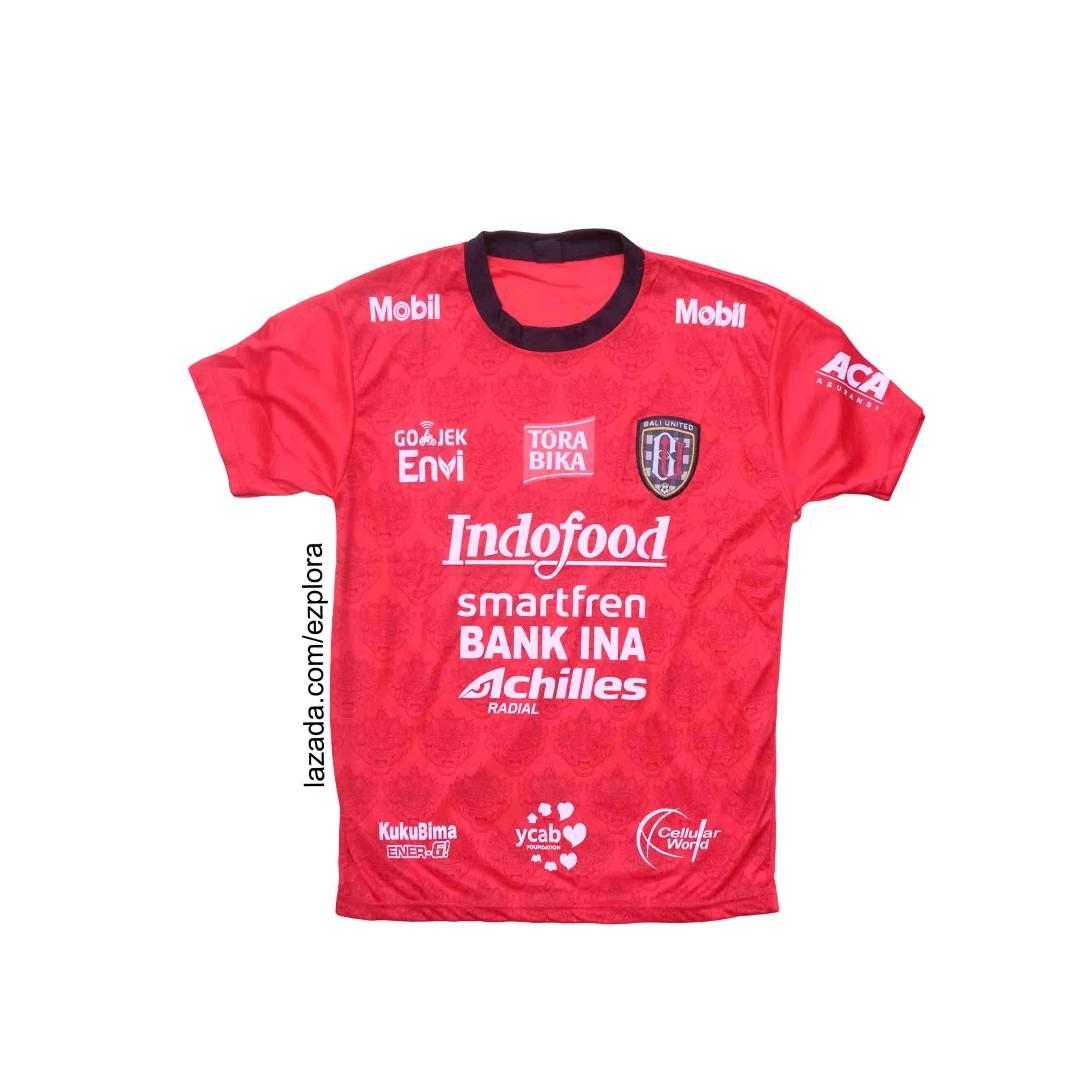 NEW jersey bali united home red 2018-2019 liga satu indonesia supporter version
