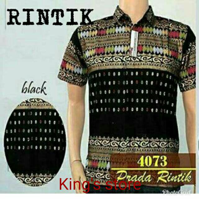 King's batik prada solo lengan panjang