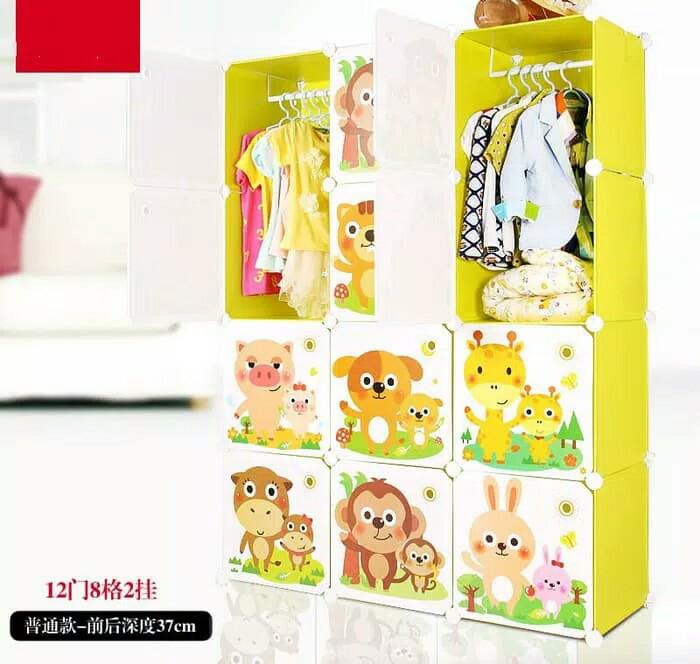 lemari plastik multiguna 12 pintu @ lemari plastik napolly pakaian gantung baju rovega murah 4 2 susun lion star napoly club