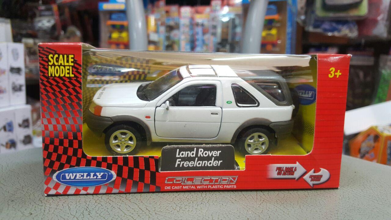 Gansatoy welly 1:38 land rover freelander white gnz 599