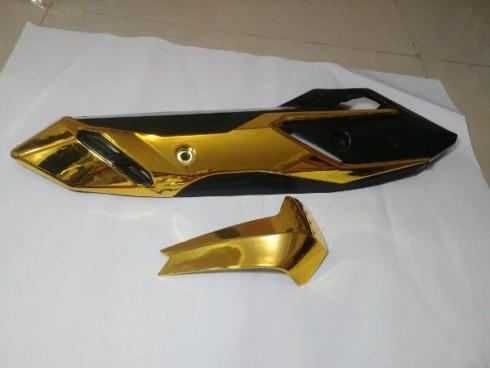 Cover Tutup Knalpot Plus Variasi Hawa Vario 125led/150led Pnp gold