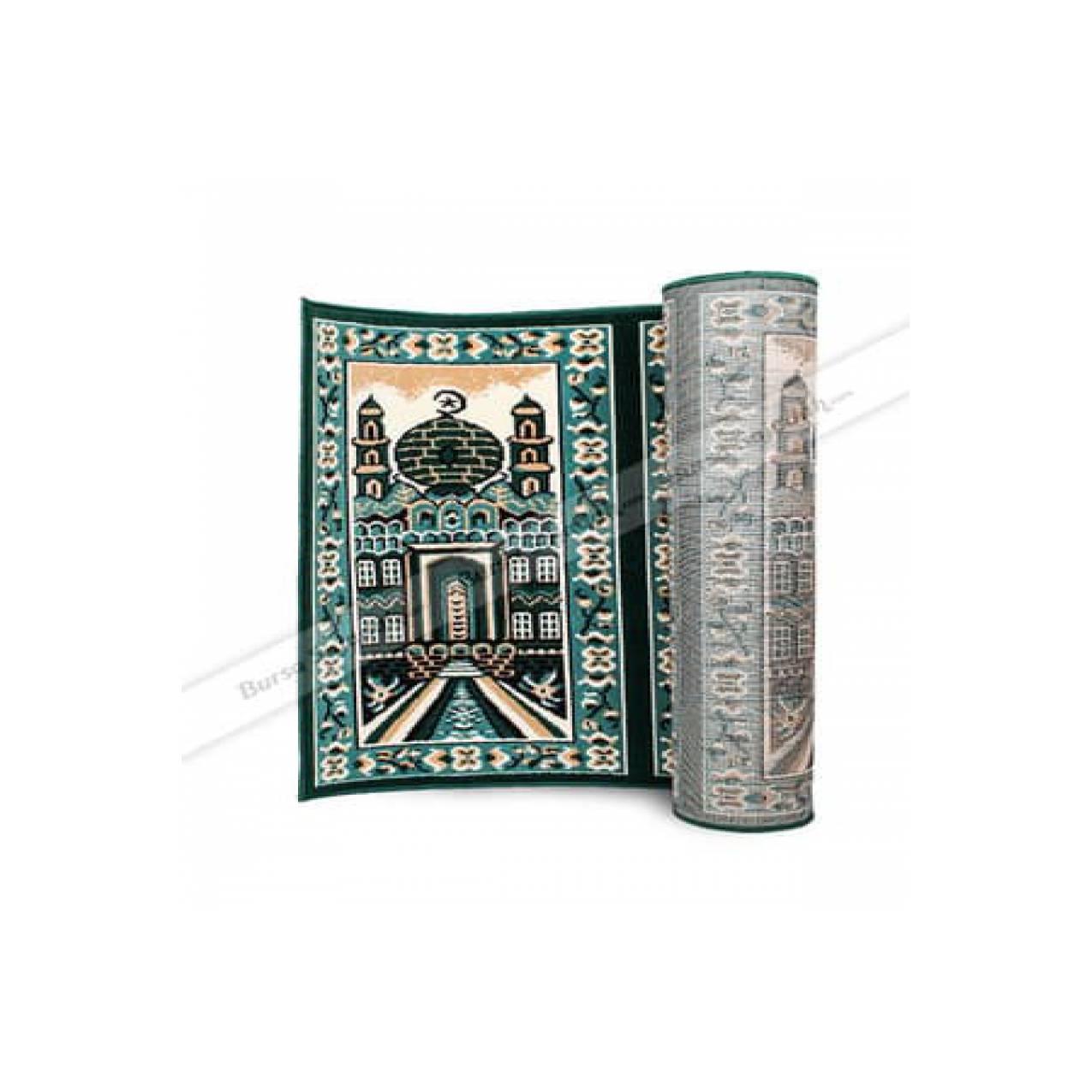 Sajadah Karpet Roll Murah Masjid Mushola Motif Hijau Mesjid Tebal
