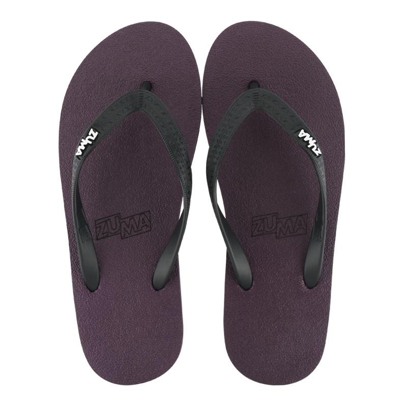 Sandal Jepit Pria Warna Ungu - ZUMA Pillow Black Italian Plum