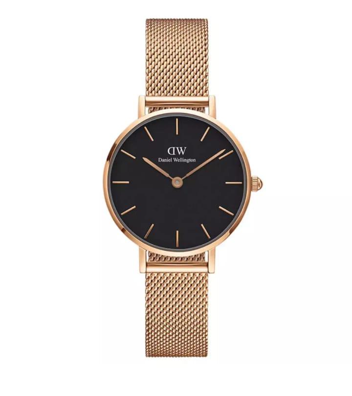 Daniel Wellington DW00100161 Jam Tangan Wanita Classic Petite Sterling 32MM Women Metal Bracelet Watch -