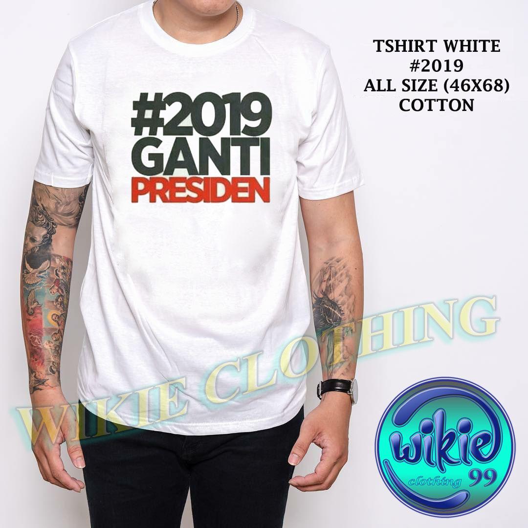 KEMEJA FASHION 99 / #2019 GANTI PRESIDEN Kaos Distro Fashion T-Shirt Baju Pakaian #ganti Shirt Pria Wanita Cewe Cowo Lengan Murah Bagus Keren #gantipresiden2019 #gantipresiden Tulisan Kata-Kata kata #Ganti Gantipresiden Indonesia Jokowi Tagar 2019