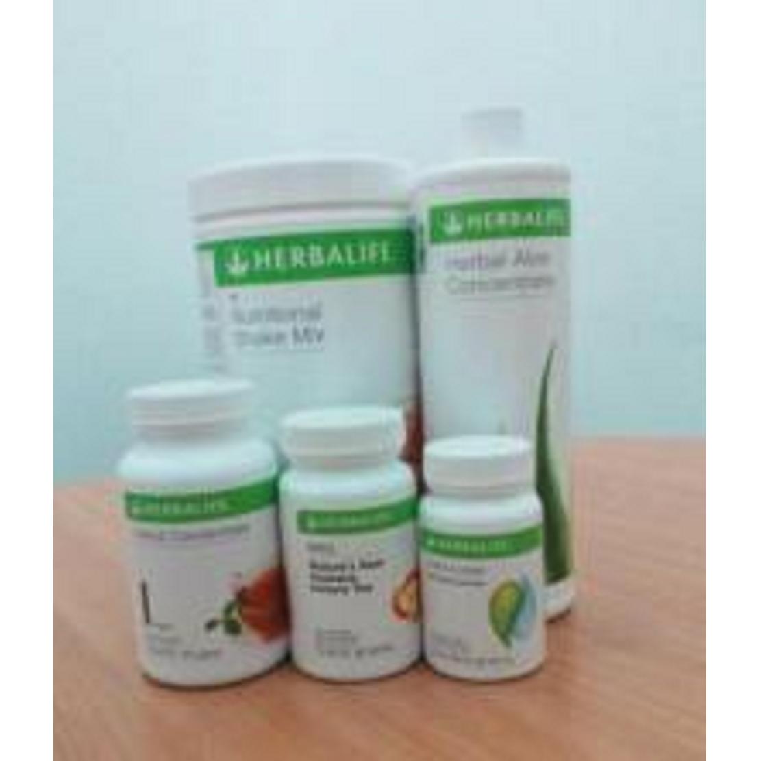 PAKET DIET HEMAT HERBALIFE (shakealoethermonrgcelluloss) # pelangsing & pengganti makan