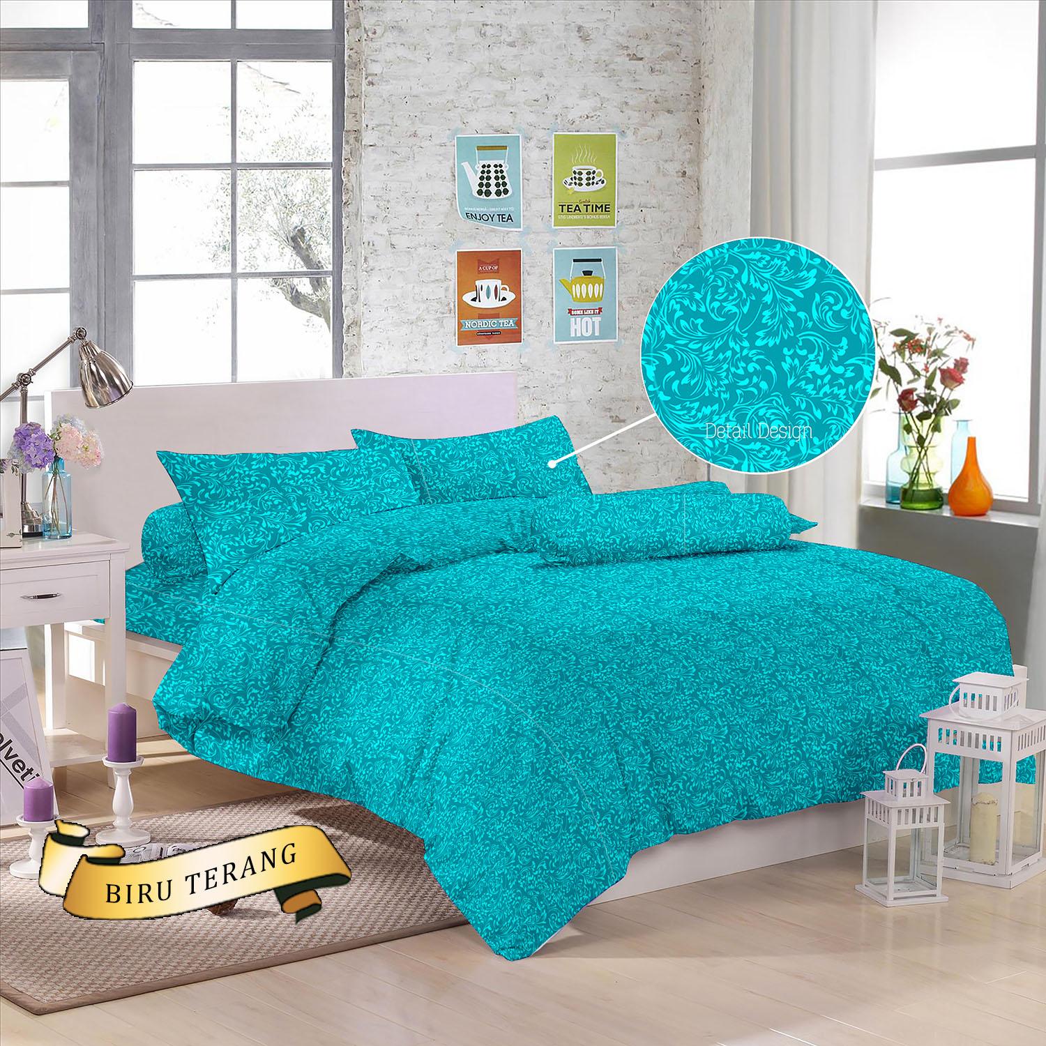 Monalisa Sprei Polos Jacquard 120x200 (20 Pilihan Warna)
