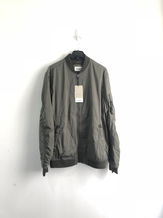 Promo Terbatas!! JAKET BOMBER PB ORIGINAL NOT ZARA TOPMAN - BIRU, M - ready stock