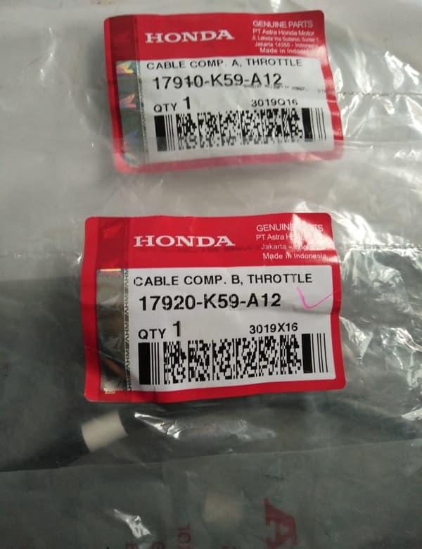 KABEL GAS SET ORIGINAL VARIO 150 VARIO 125 LED