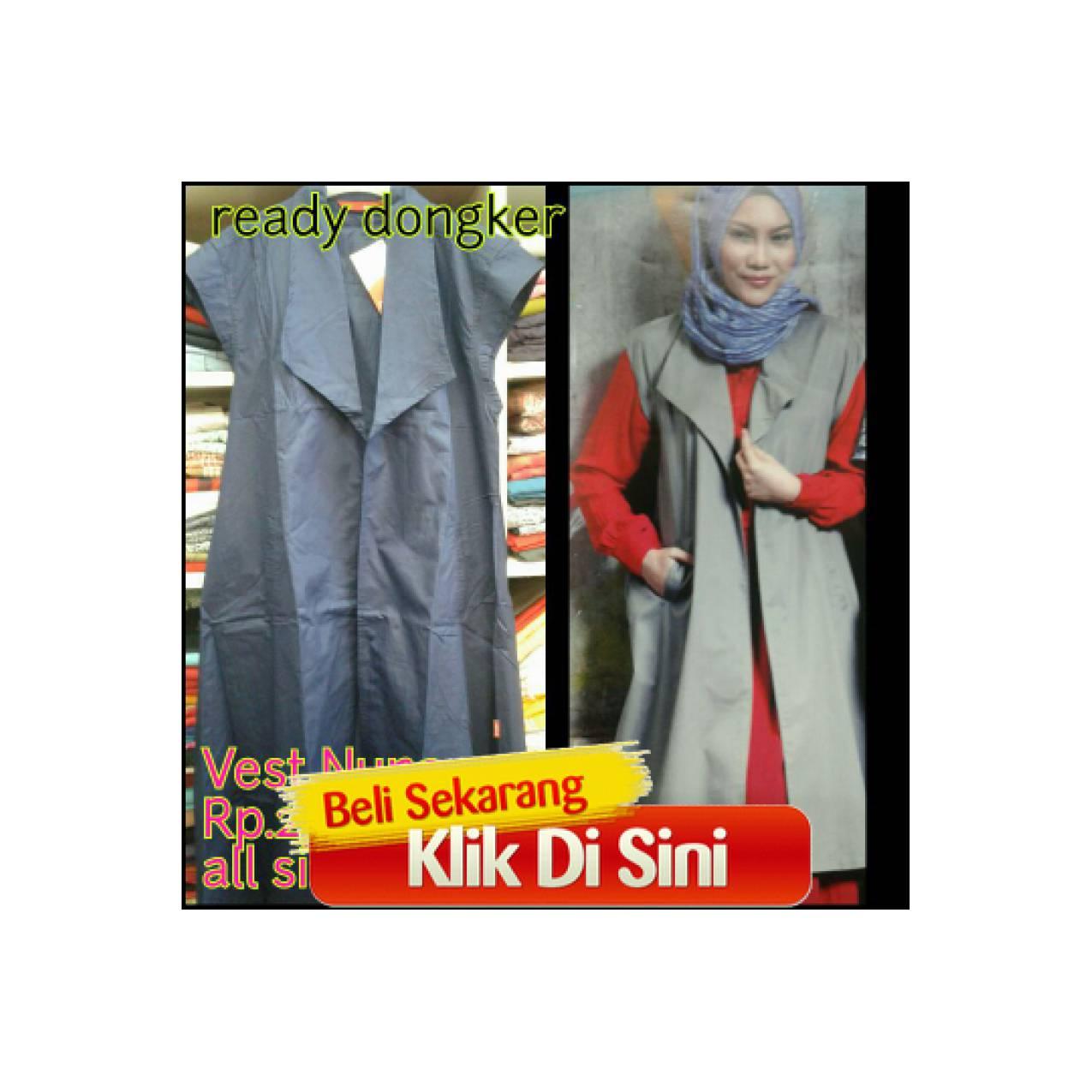 Cardigan Dauky Outer Vest Nuna Diskon Limited